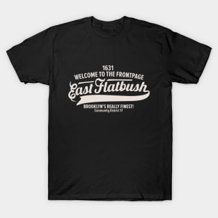 New York Brooklyn - East Flatbush Brooklyn Schriftzug - East Flatbush Logo T-Shirt